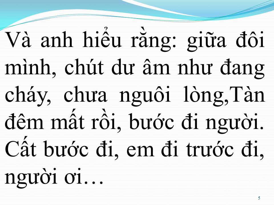 Lời bài hát MỘT HAI BA CHIA ĐÔI LỐI VỀ