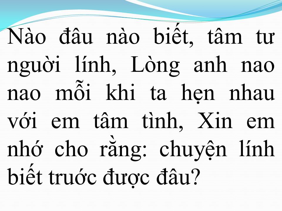 Lời bài hát MỘT TRĂM PHẦN TRĂM