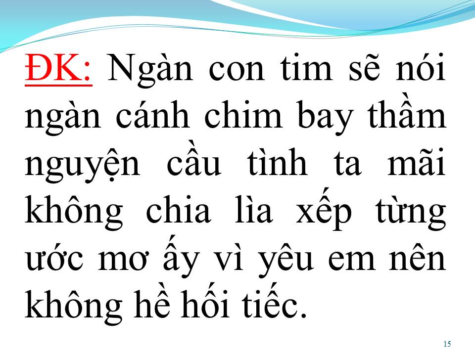 Lời bài hát MỘT NGÀN HẠC GIẤY