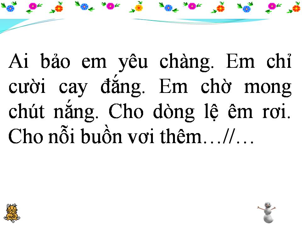 Lời bài hát AI BẢO EM DẠY KHỜ