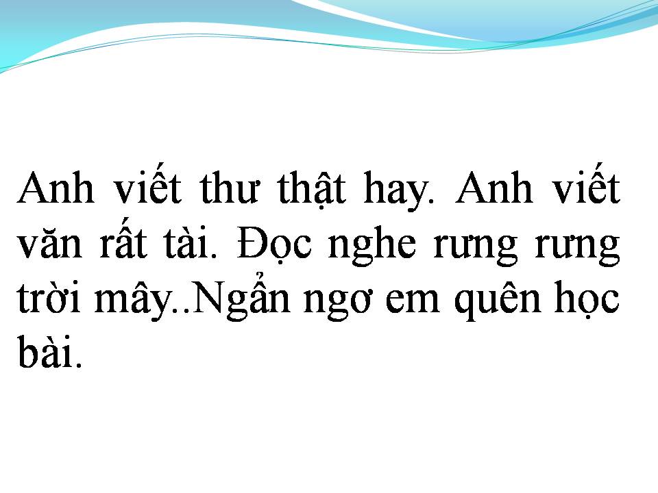Lời bài hát AI BIỂU ANH LÀM THINH