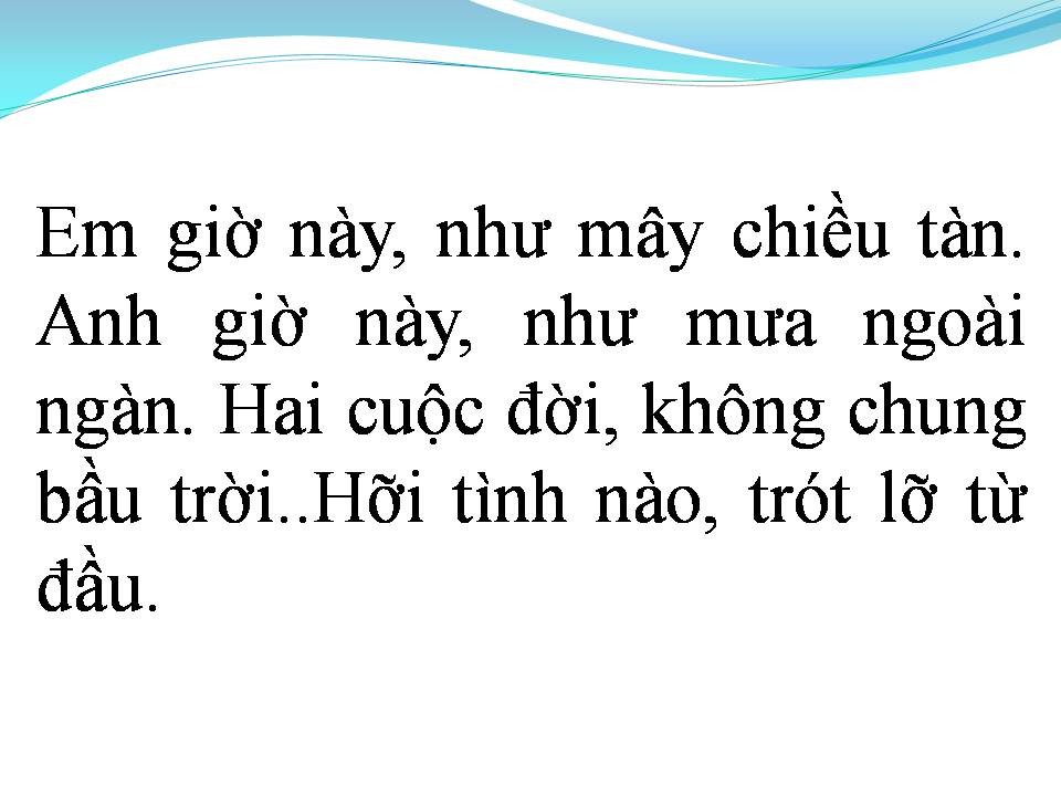 Lời bài hát AI BIỂU ANH LÀM THINH
