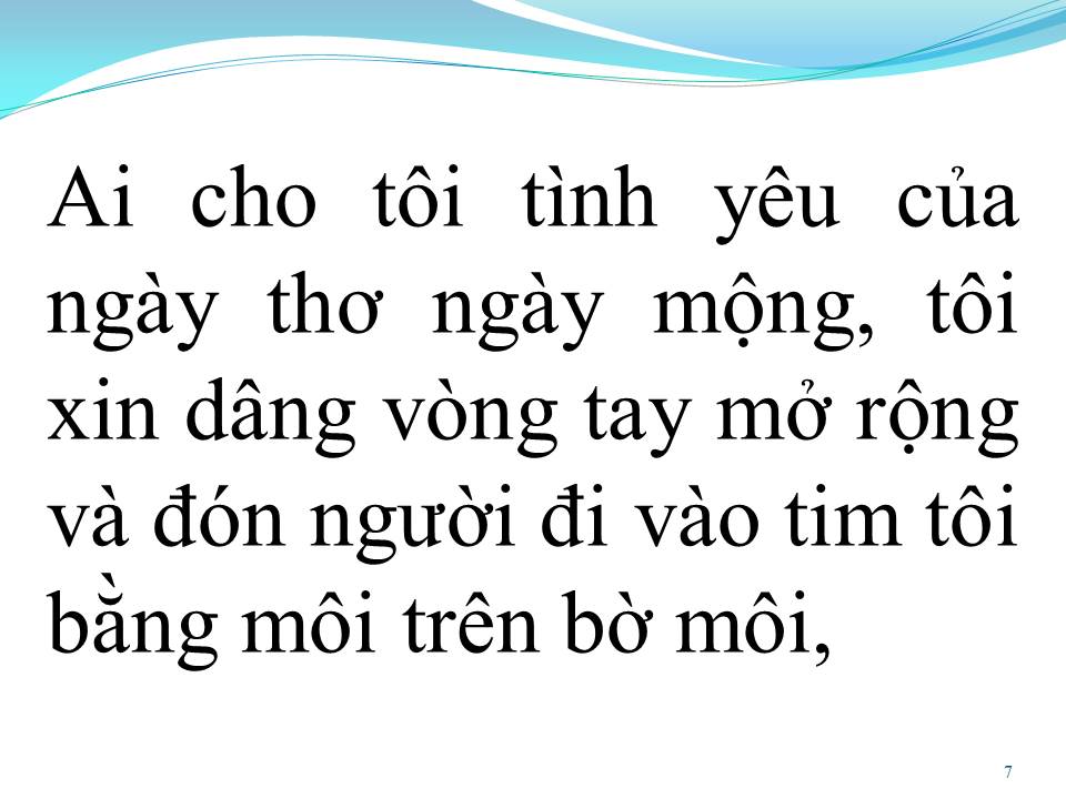 Lời bài hát AI CHO TÔI TÌNH YÊU