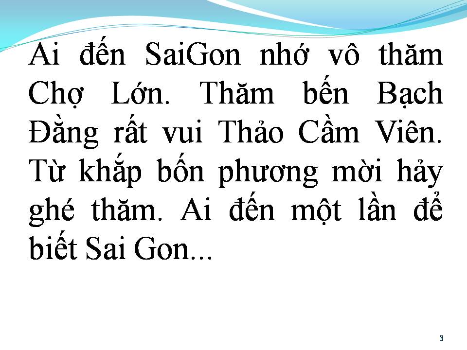 Lời bài hát AI ĐẾN SÀI GÒN