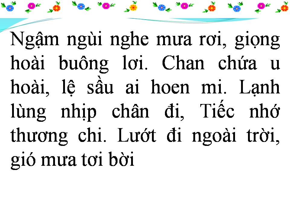Lời bài hát AI ĐI NGOÀI SƯƠNG GIÓ