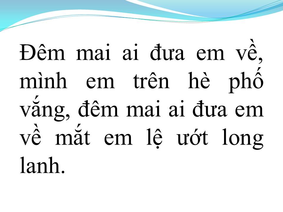 Lời bài hát AI ĐƯA EM VỀ