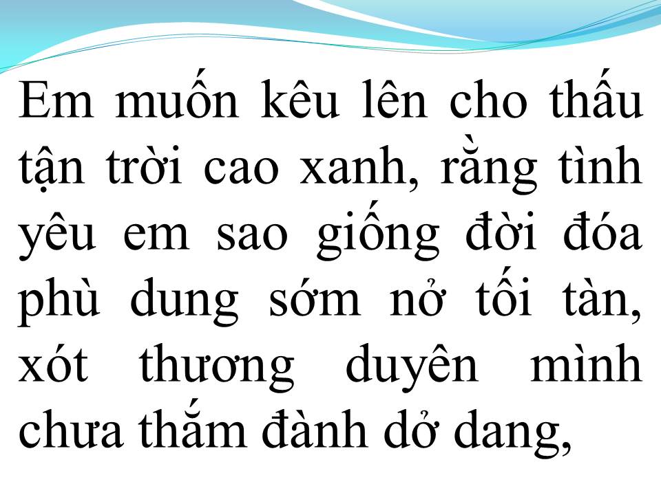Lời bài hát AI KHỔ VÌ AI