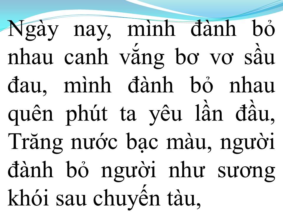 Lời bài hát AI KHỔ VÌ AI