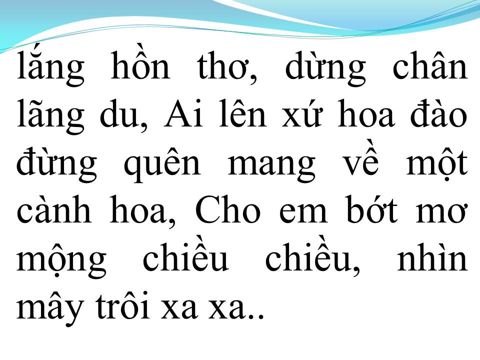 Lời bài hát AI LÊN XỨ HOA ĐÀO