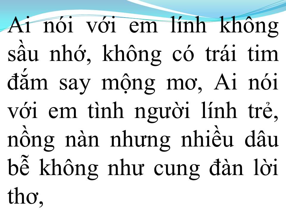 Lời bài hát AI NÓI VỚI EM