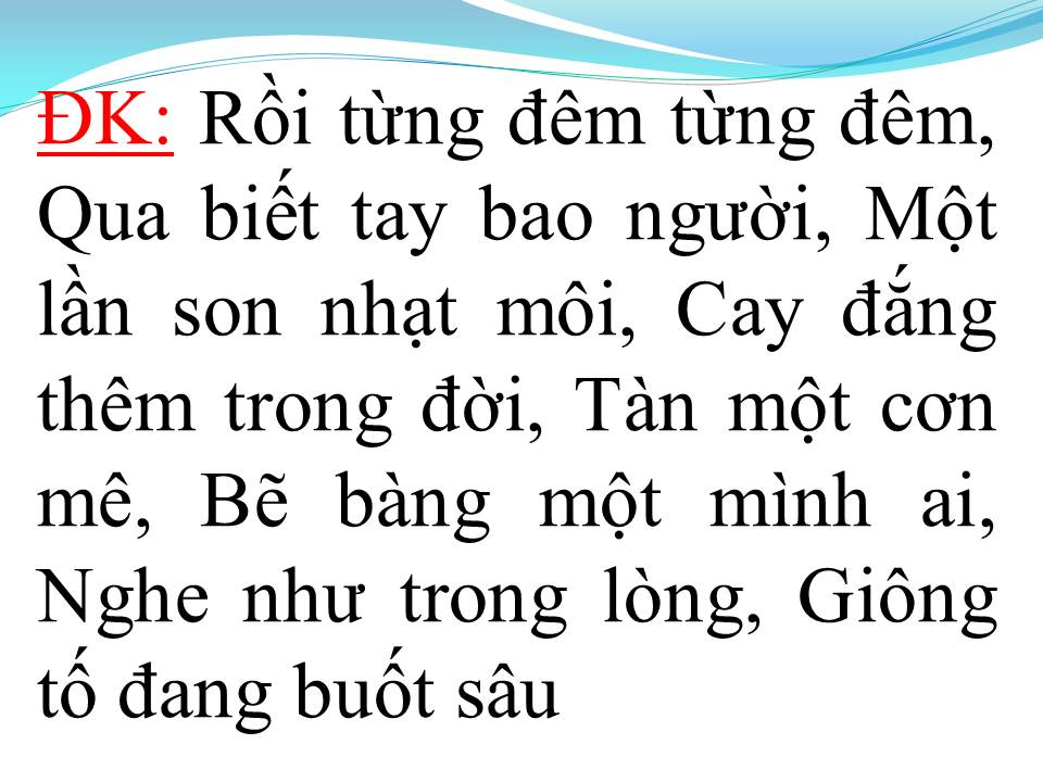 Lời bài hát AI NÓI YÊU EM ĐÊM NAY