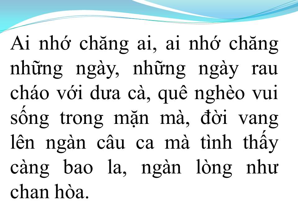 Lời bài hát AI NHỚ CHĂNG AI