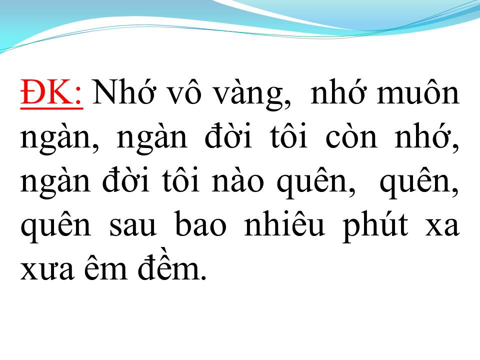 Lời bài hát AI NHỚ CHĂNG AI