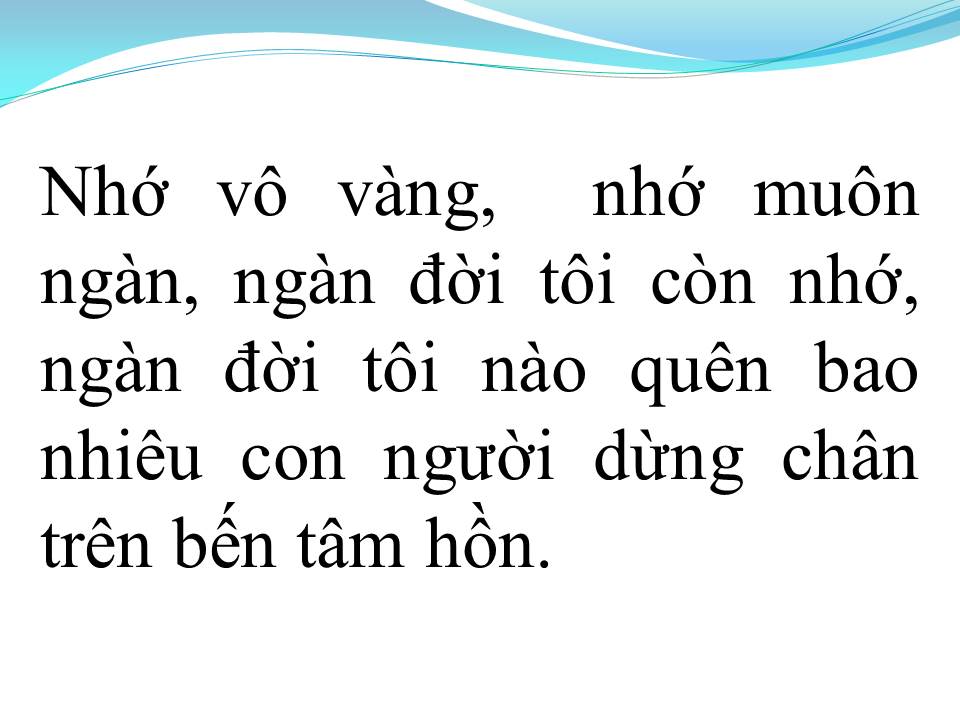 Lời bài hát AI NHỚ CHĂNG AI