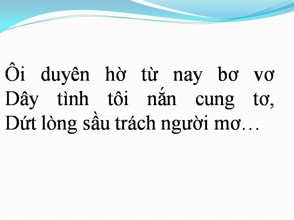 Lời bài hát AI VỀ SÔNG TƯƠNG