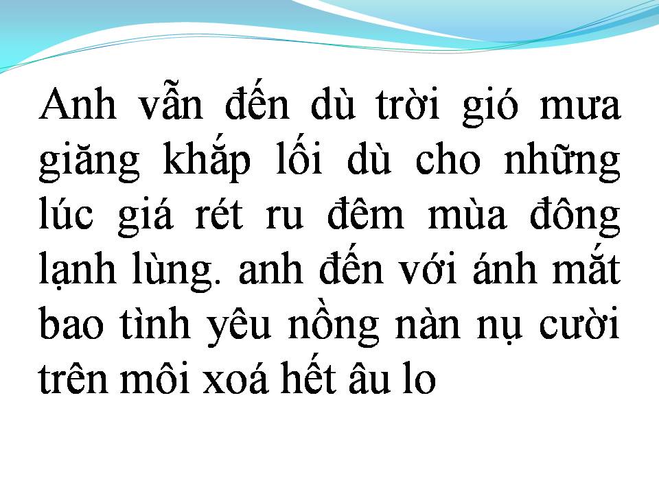 Lời bài hát ANH