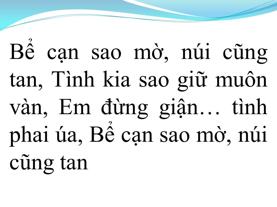 Lời bài hát ANH BIẾT EM ĐI CHẲNG TRỞ VỀ