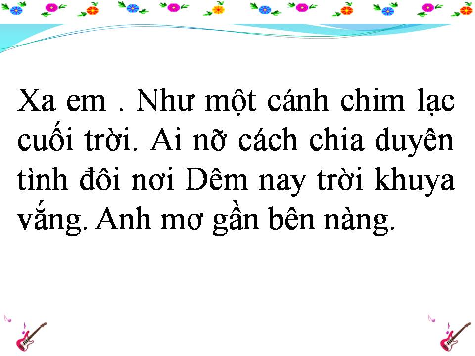 Lời bài hát ANH CÒN CÂY ĐÀN