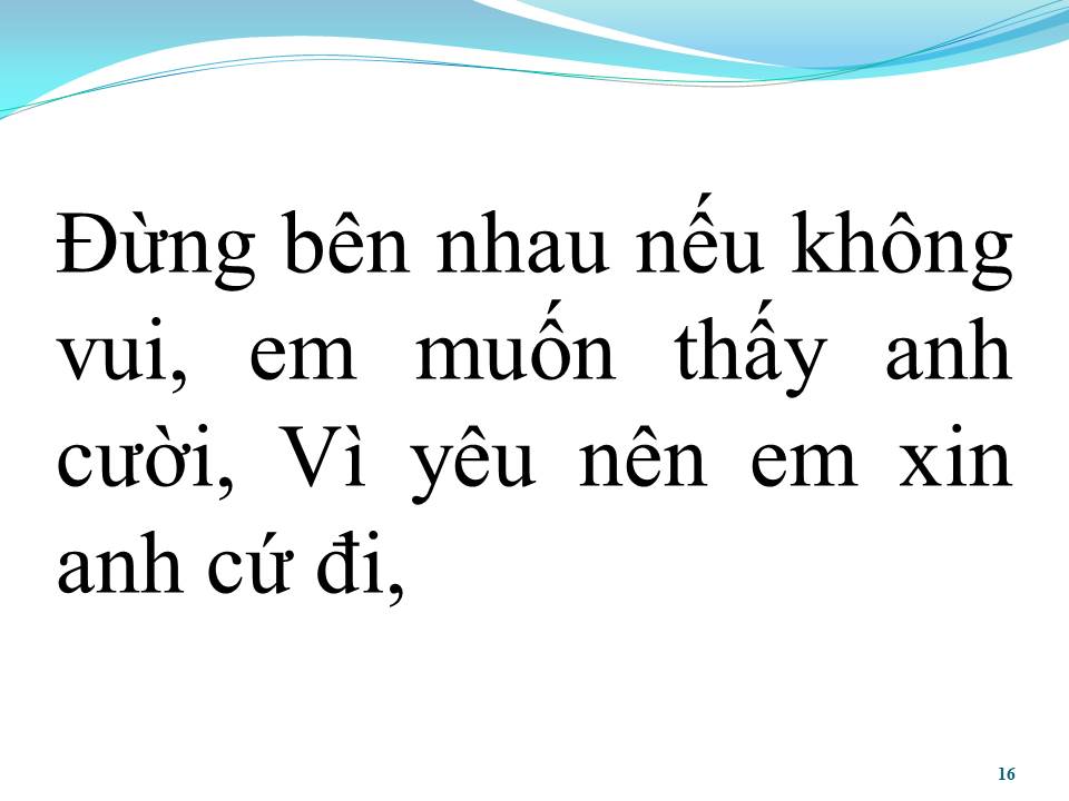 Lời bài hát ANH CỨ ĐI ĐI