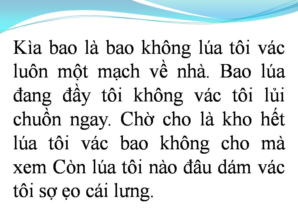Lời bài hát ANH CHÀNG LƯỜI