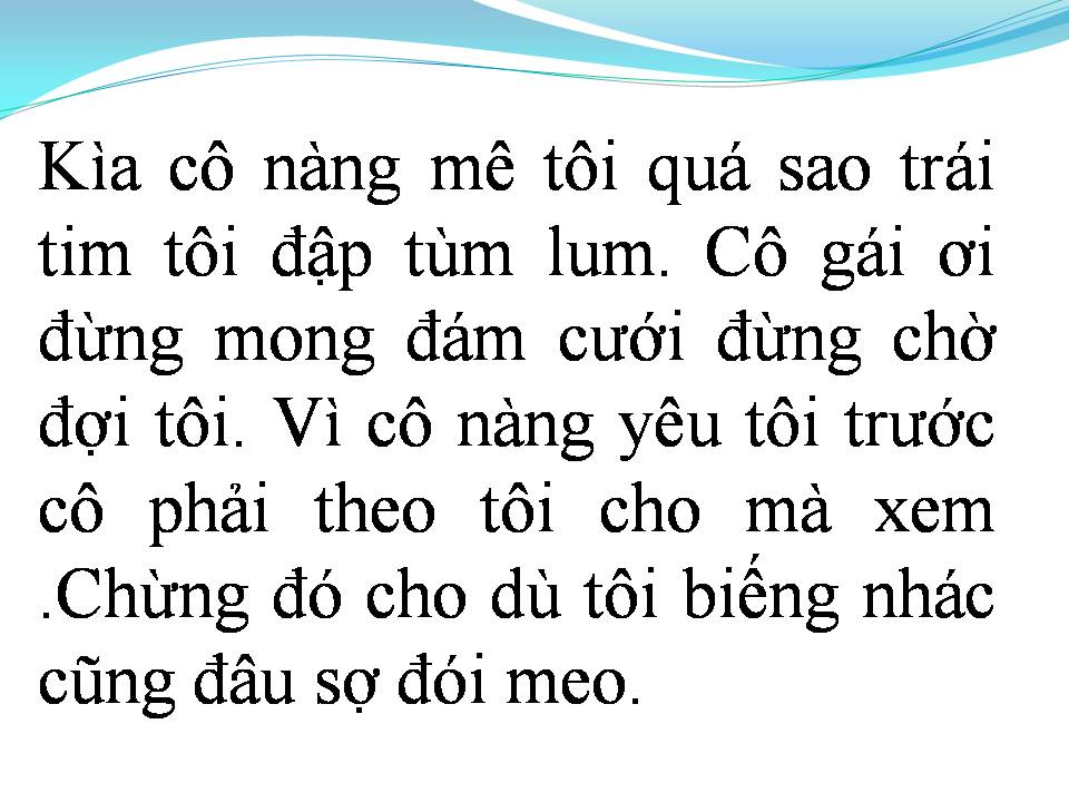 Lời bài hát ANH CHÀNG LƯỜI