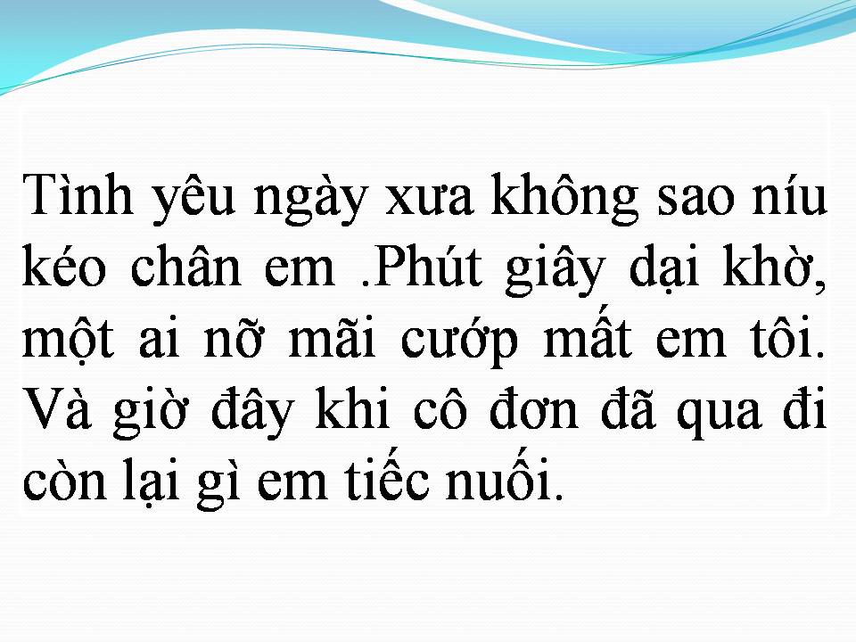 Lời bài hát ANH CHỈ BIẾT CÂM NÍN NGHE TIẾNG EM KHÓC