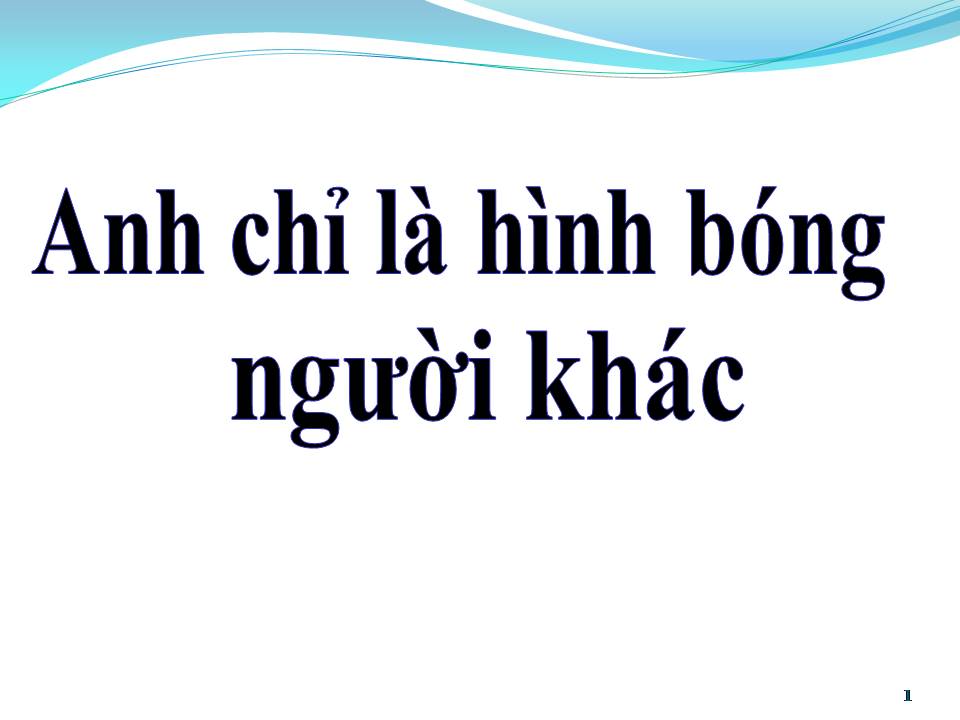 Lời bài hát ANH CHỈ LÀ HÌNH BÓNG CỦA NGƯỜI KHÁC