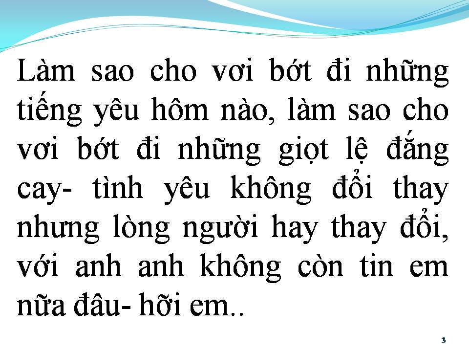 Lời bài hát ANH CHỈ LÀ HÌNH BÓNG CỦA NGƯỜI KHÁC