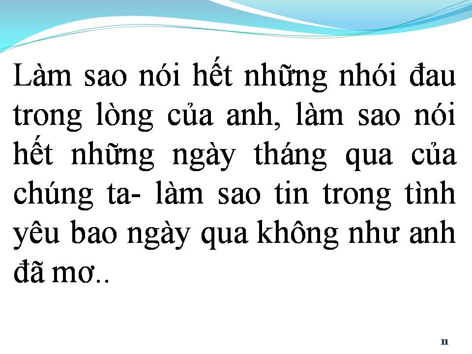 Lời bài hát ANH CHỈ LÀ HÌNH BÓNG CỦA NGƯỜI KHÁC
