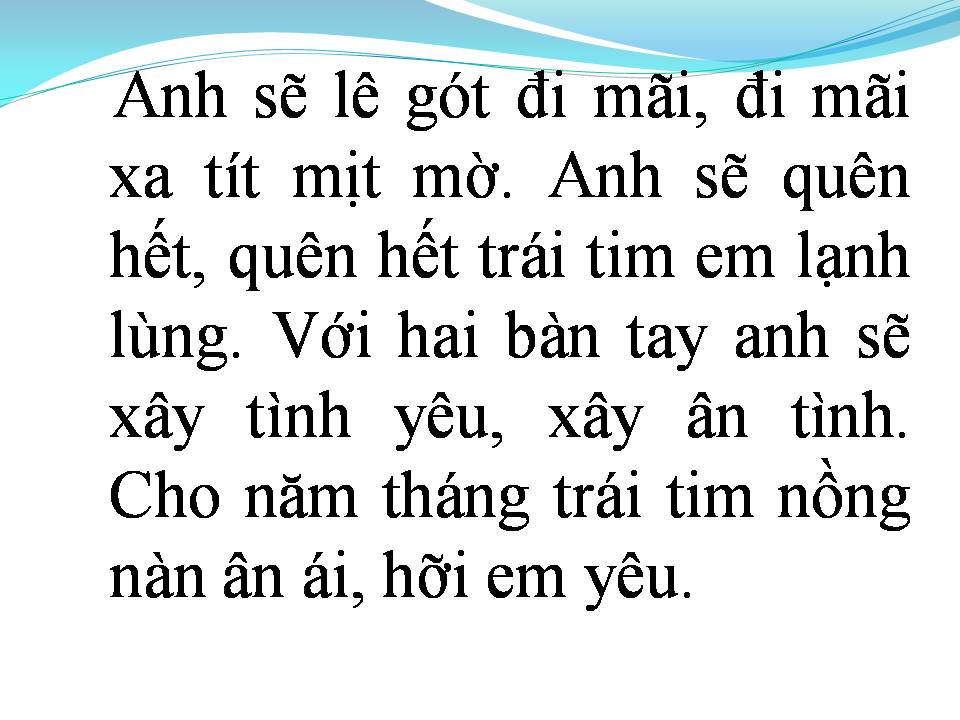 Lời bài hát ANH ĐÃ HAY TRƯỚC