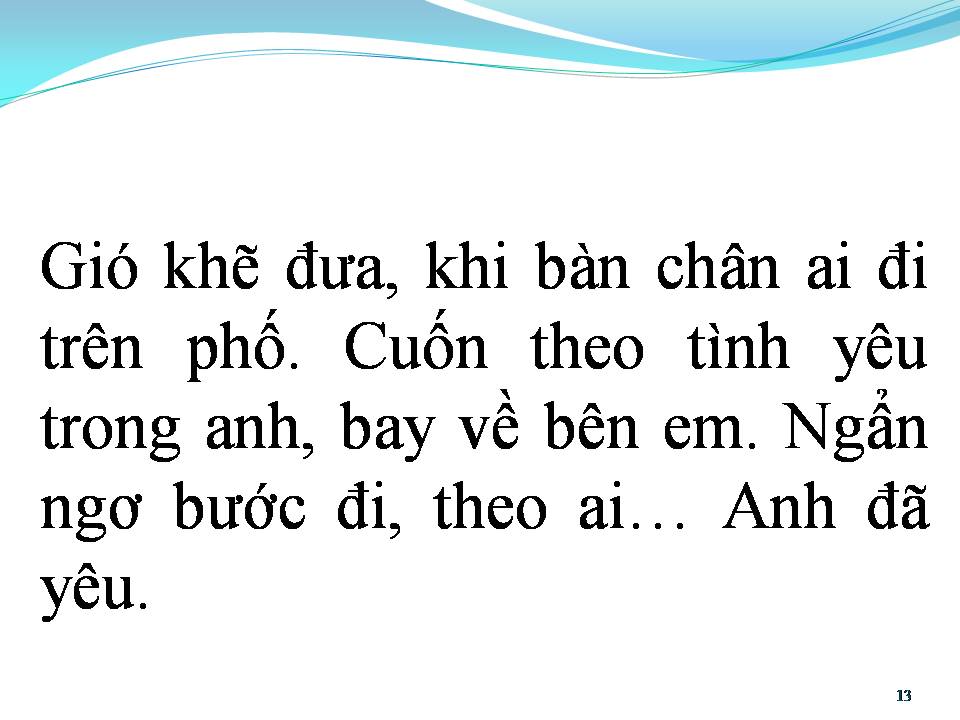 Lời bài hát ANH ĐÃ YÊU