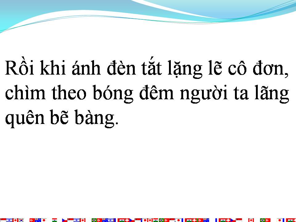 Lời bài hát ÁNH ĐÈN MÀU