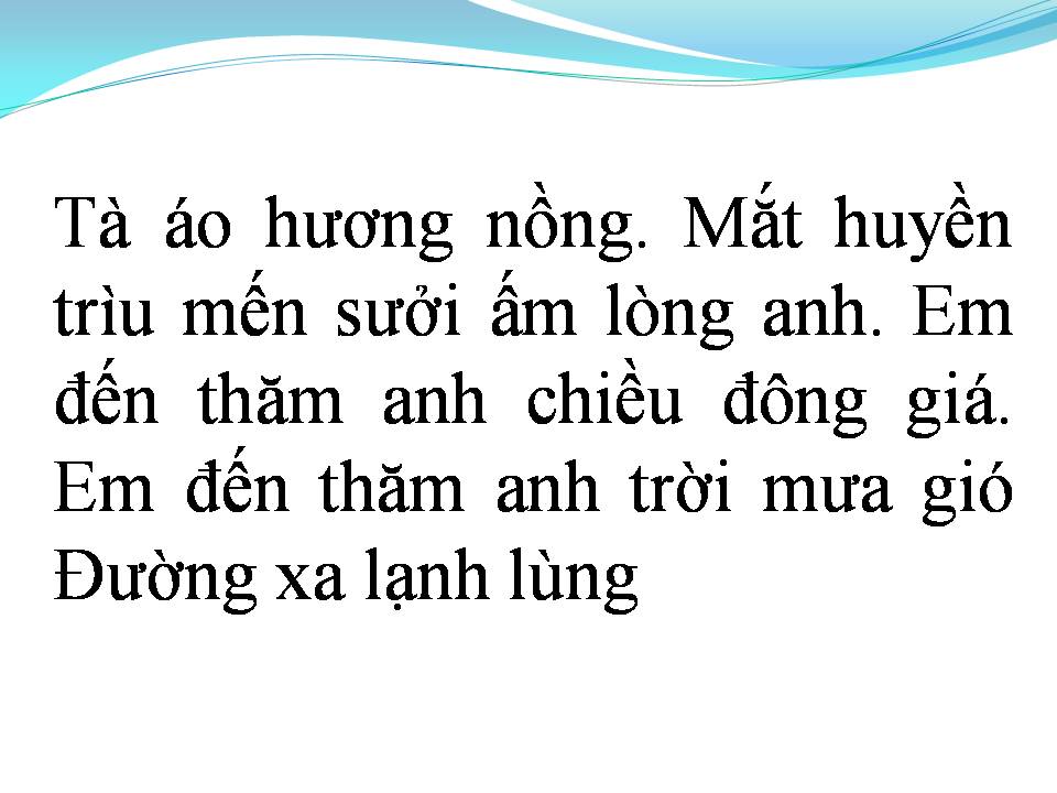 Lời bài hát ANH ĐẾN THĂM EM MỘT CHIỀU MƯA 