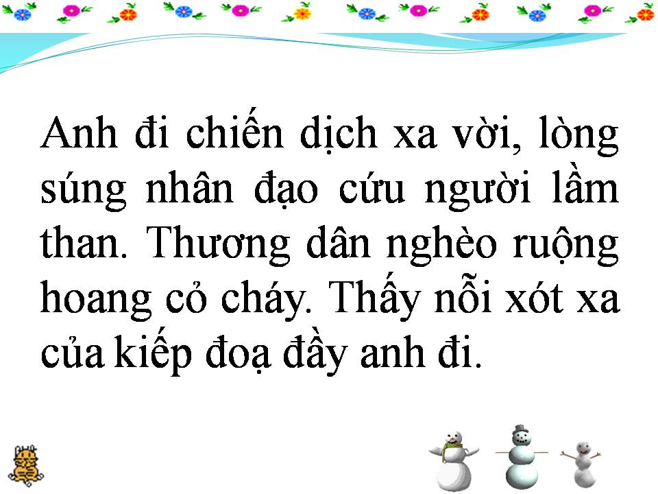 Lời bài hát ANH ĐI CHIẾN DỊCH
