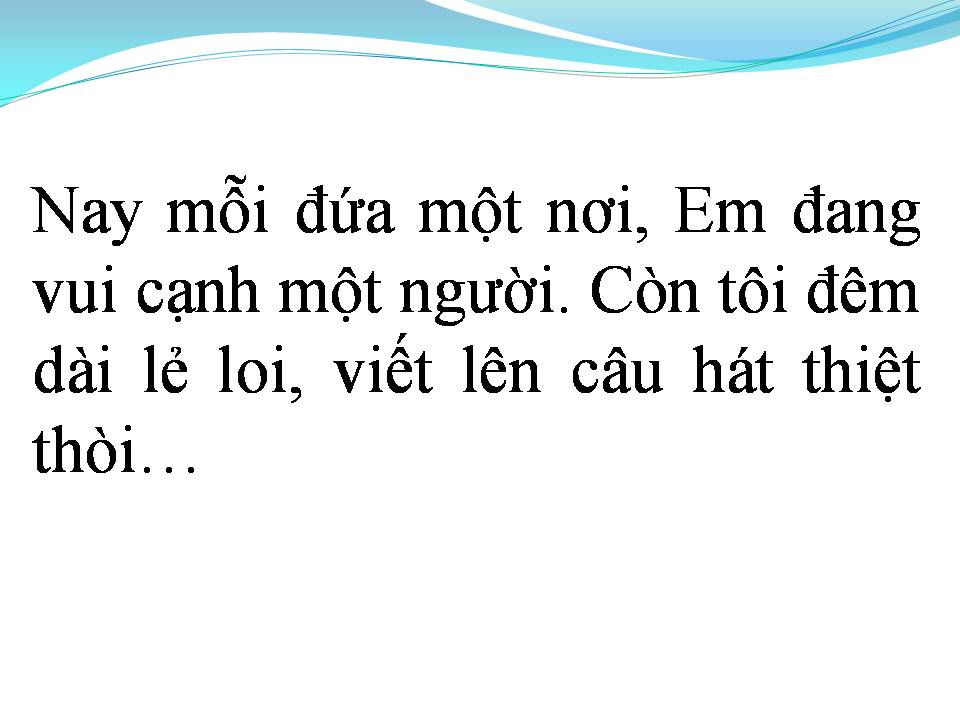 Lời bài hát ANH HÃY VỀ ĐI