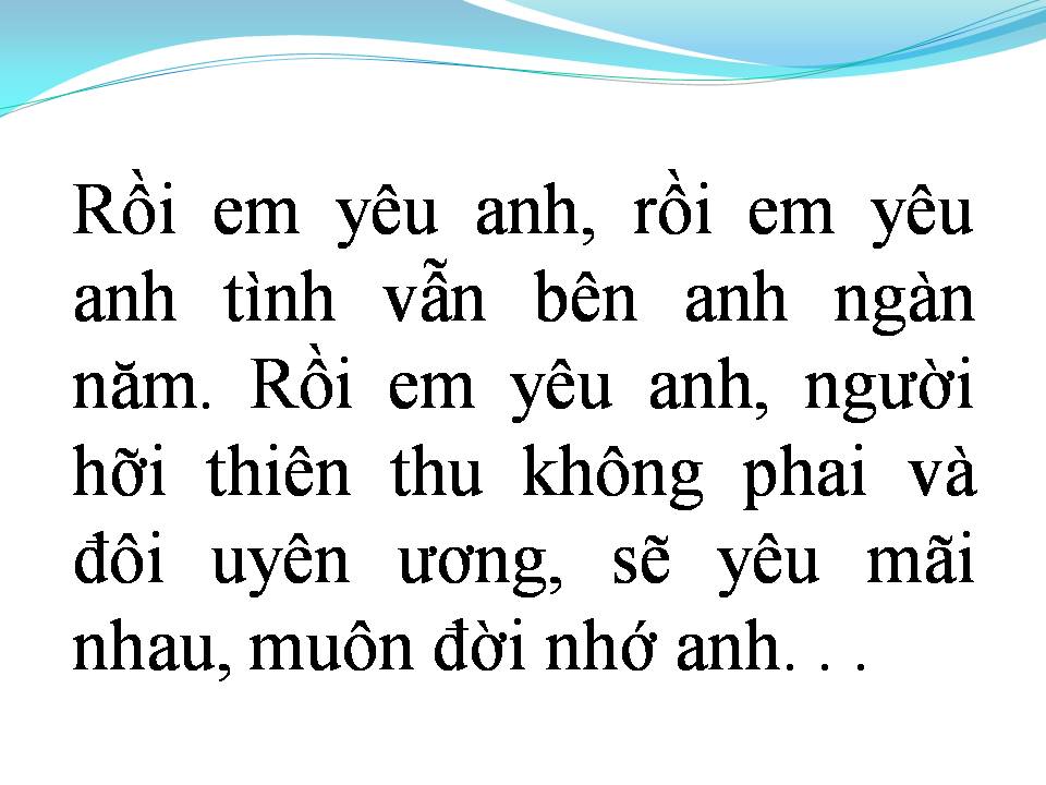 Lời bài hát ANH HỞI EM VỀ ĐÂY