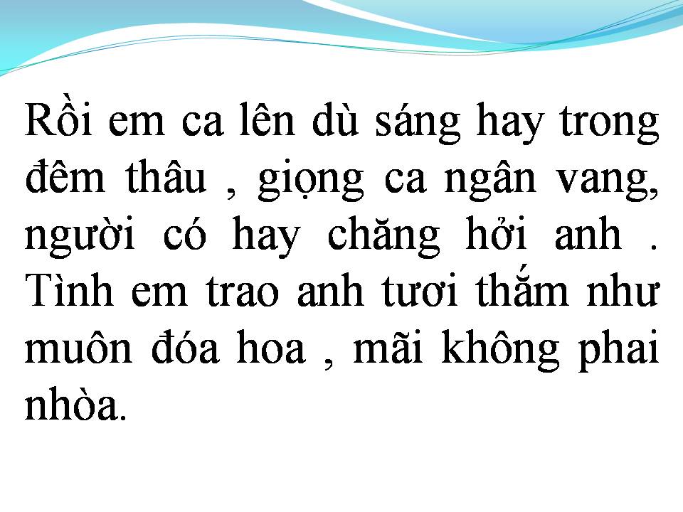 Lời bài hát ANH HỞI EM VỀ ĐÂY