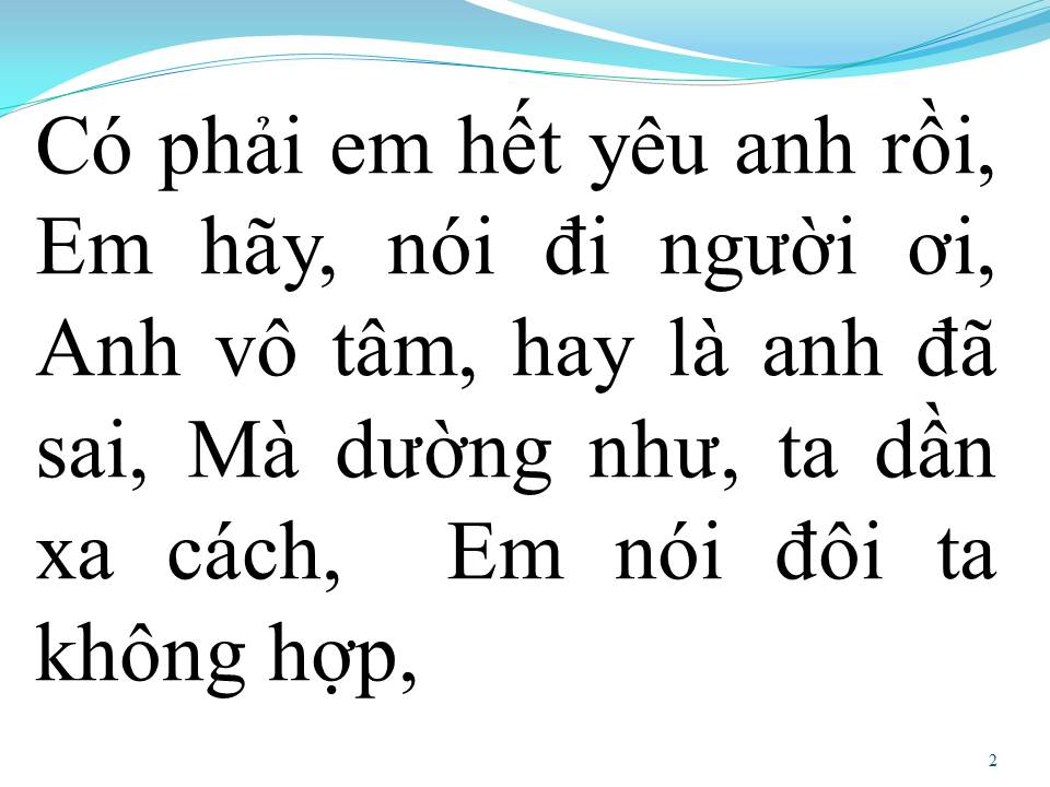 Lời bài hát ANH KHÁC HAY EM KHÁC