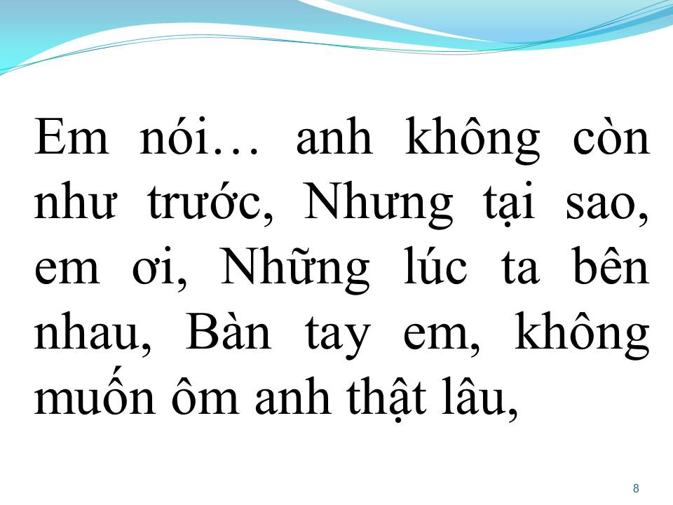 Lời bài hát ANH KHÁC HAY EM KHÁC