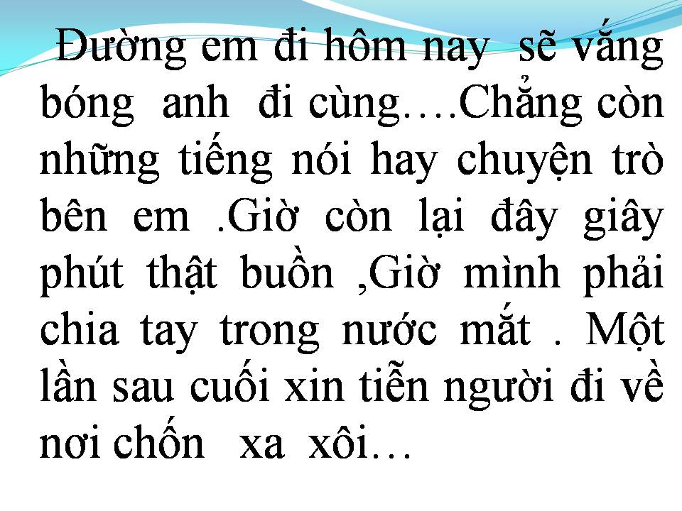 Lời bài hát ANH KHÔNG CẦN PHẢI HỨA ĐÂU EM