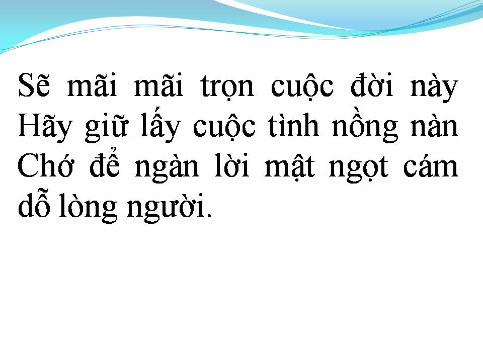 Lời bài hát ANH KHÔNG NHƯ BAO CHÀNG TRAI KHÁC