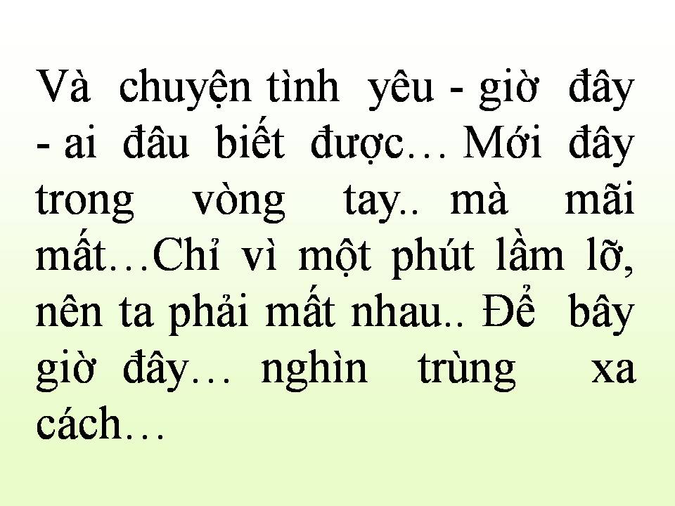 Lời bài hát ANH LÀ NGƯỜI CÓ LỖI
