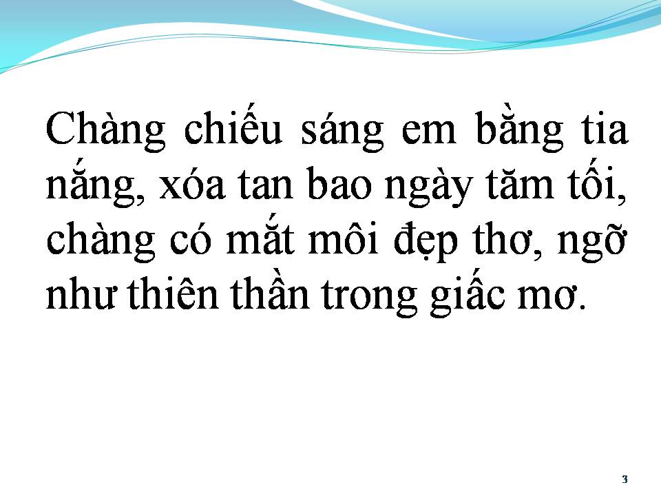 Lời bài hát ANH LÀ TIA NẮNG TRONG EM