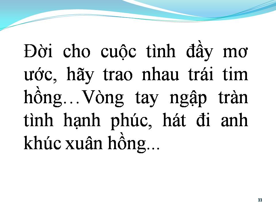 Lời bài hát ANH LÀ TIA NẮNG TRONG EM