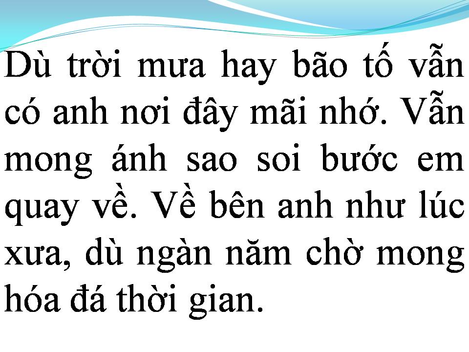 Lời bài hát NGÔI SAO LẺ LOI