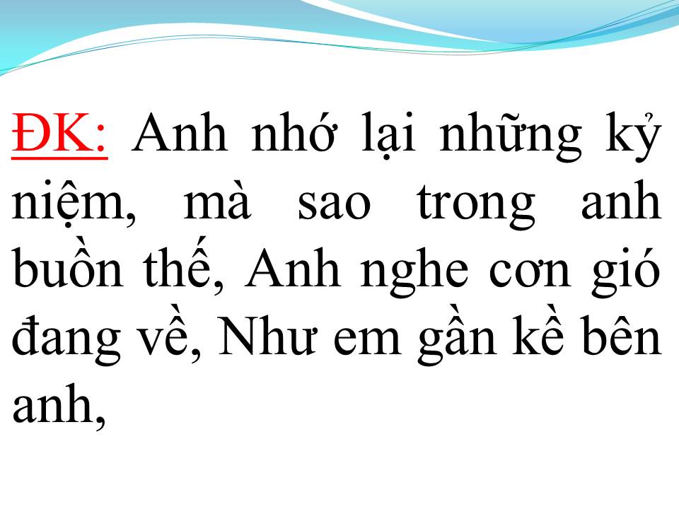 Lời bài hát NGỠ