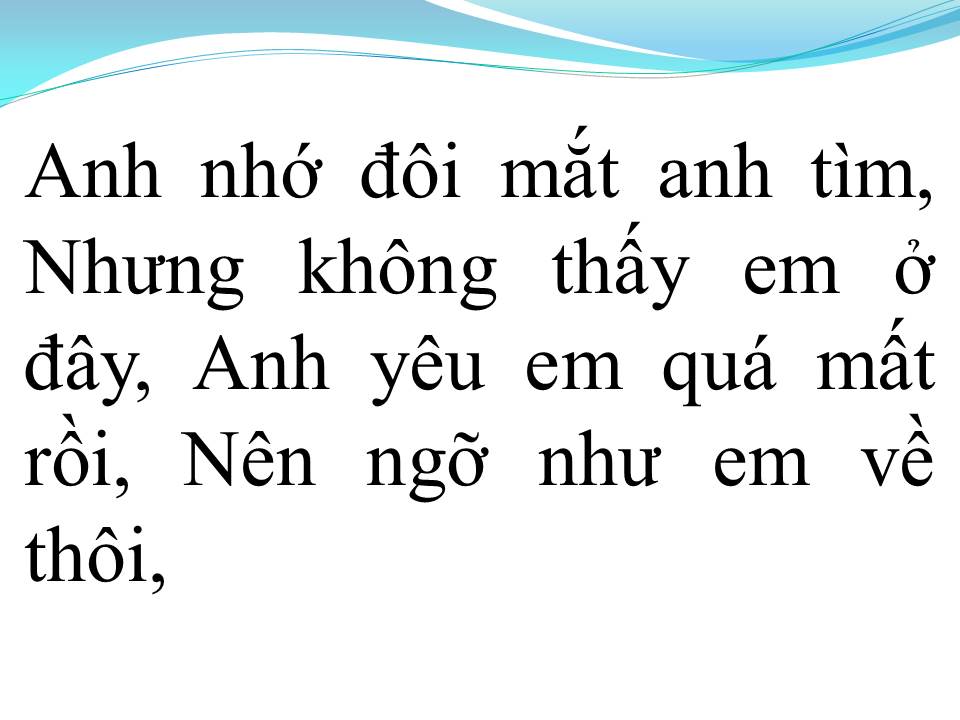 Lời bài hát NGỠ