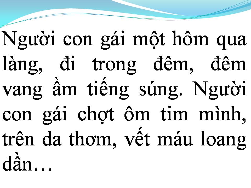 Lời bài hát NGƯỜI CON GÁI VIỆT NAM DA VÀNG