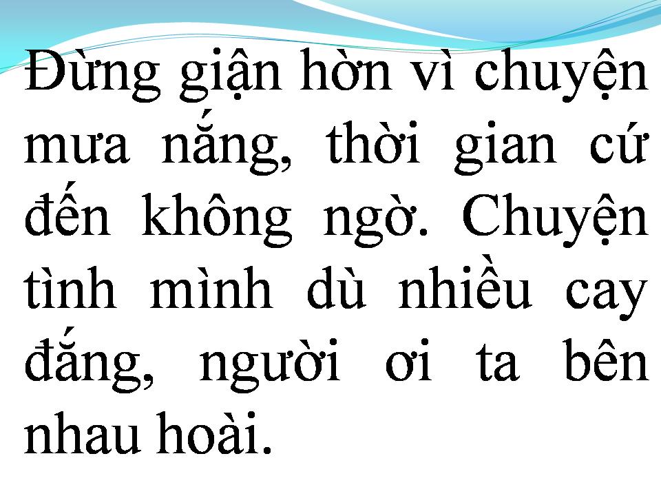 Lời bài hát NGƯỜI CÙNG CẢNH NGỘ