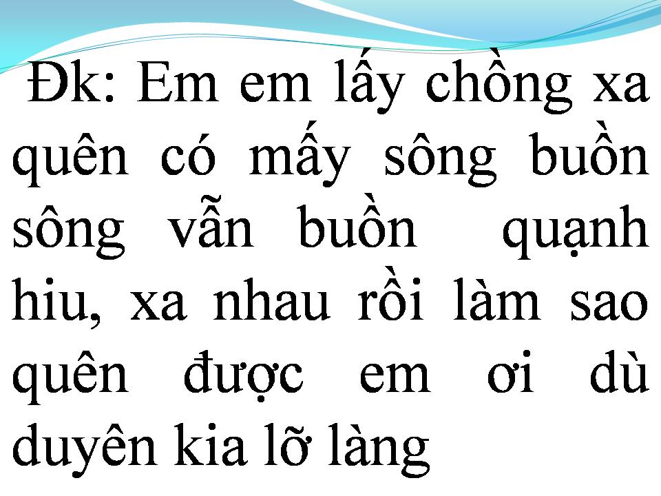 Lời bài hát NGƯỜI ĐÃ THAY LÒNG
